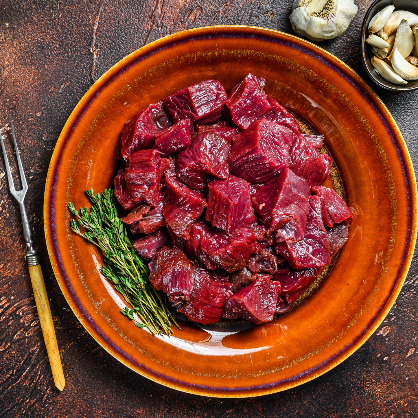 Diced Venison