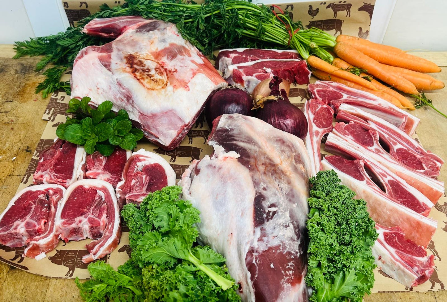 Half Lamb Box